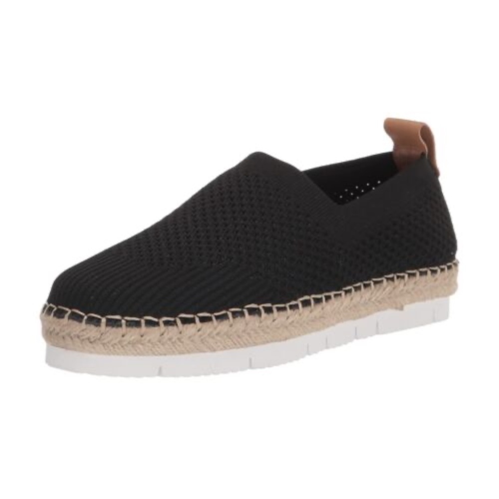 NEW Gentle Souls by Kenneth Cole Lizzy Eva Knit Espadrille Sandal black NIB - Picture 8 of 8